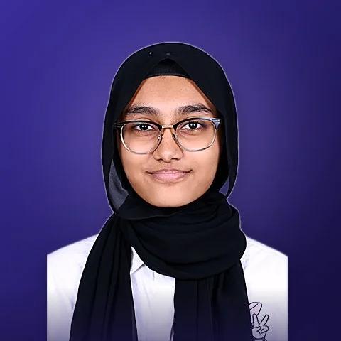 Riza, 98%, Rank 1 in Nashik